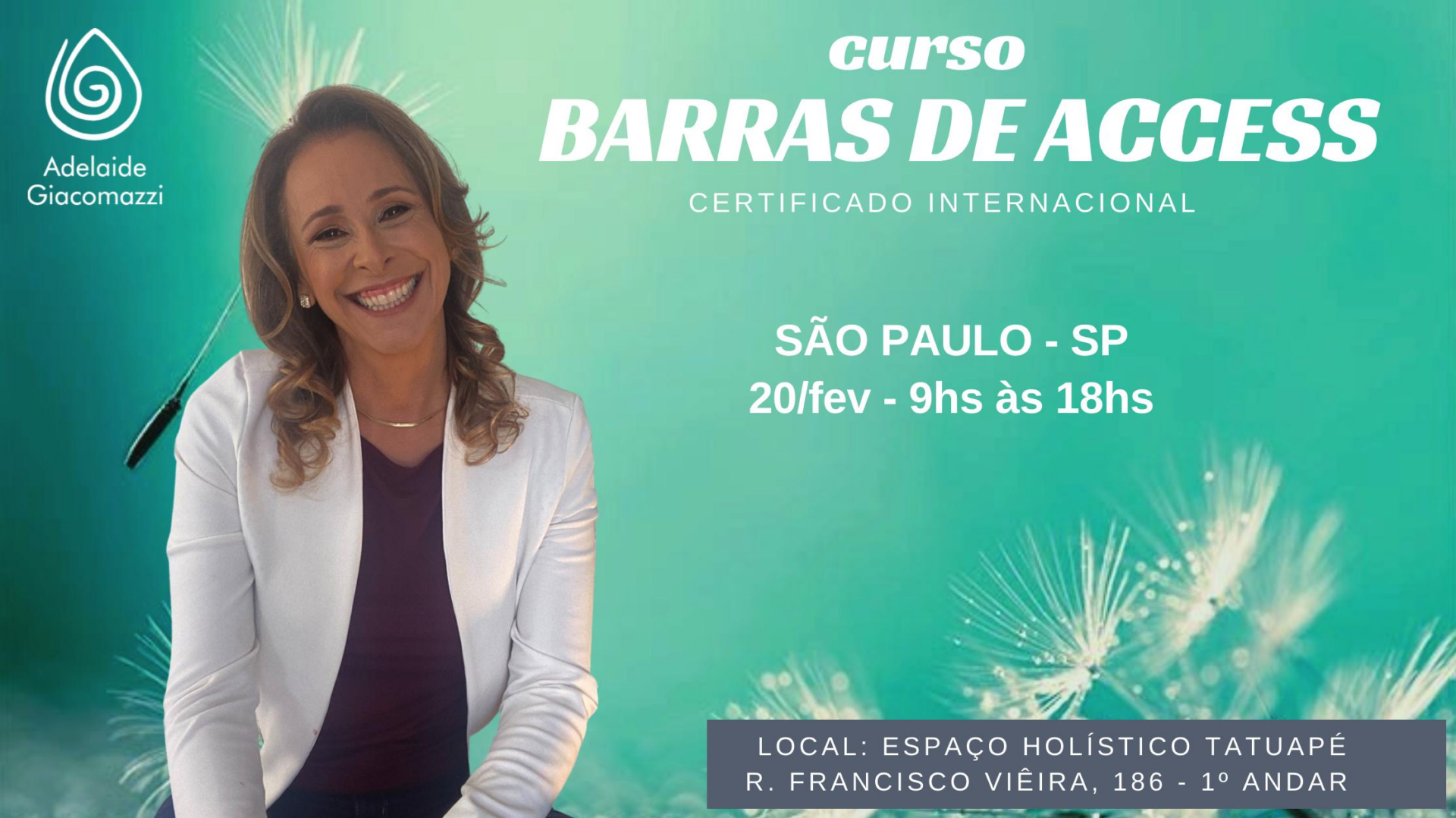 Formação em Barras de Access Consciousness® - São Paulo