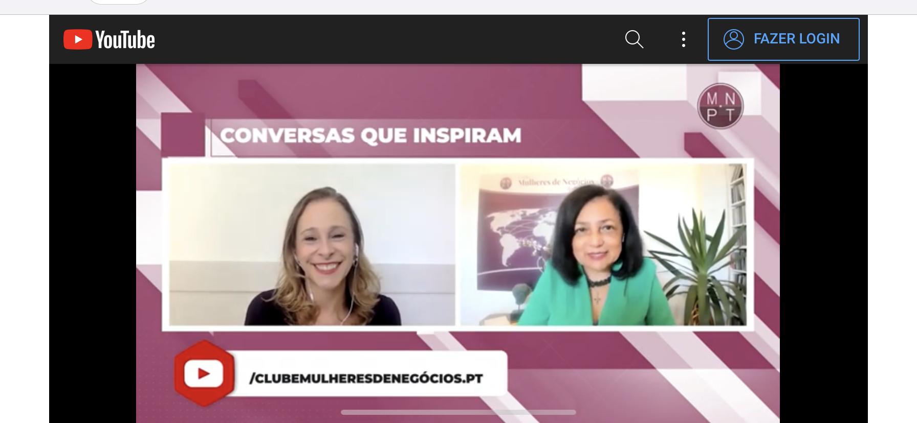 Conversas que inspiram - Entrevista Clube Mulheres de Negócio de Portugal