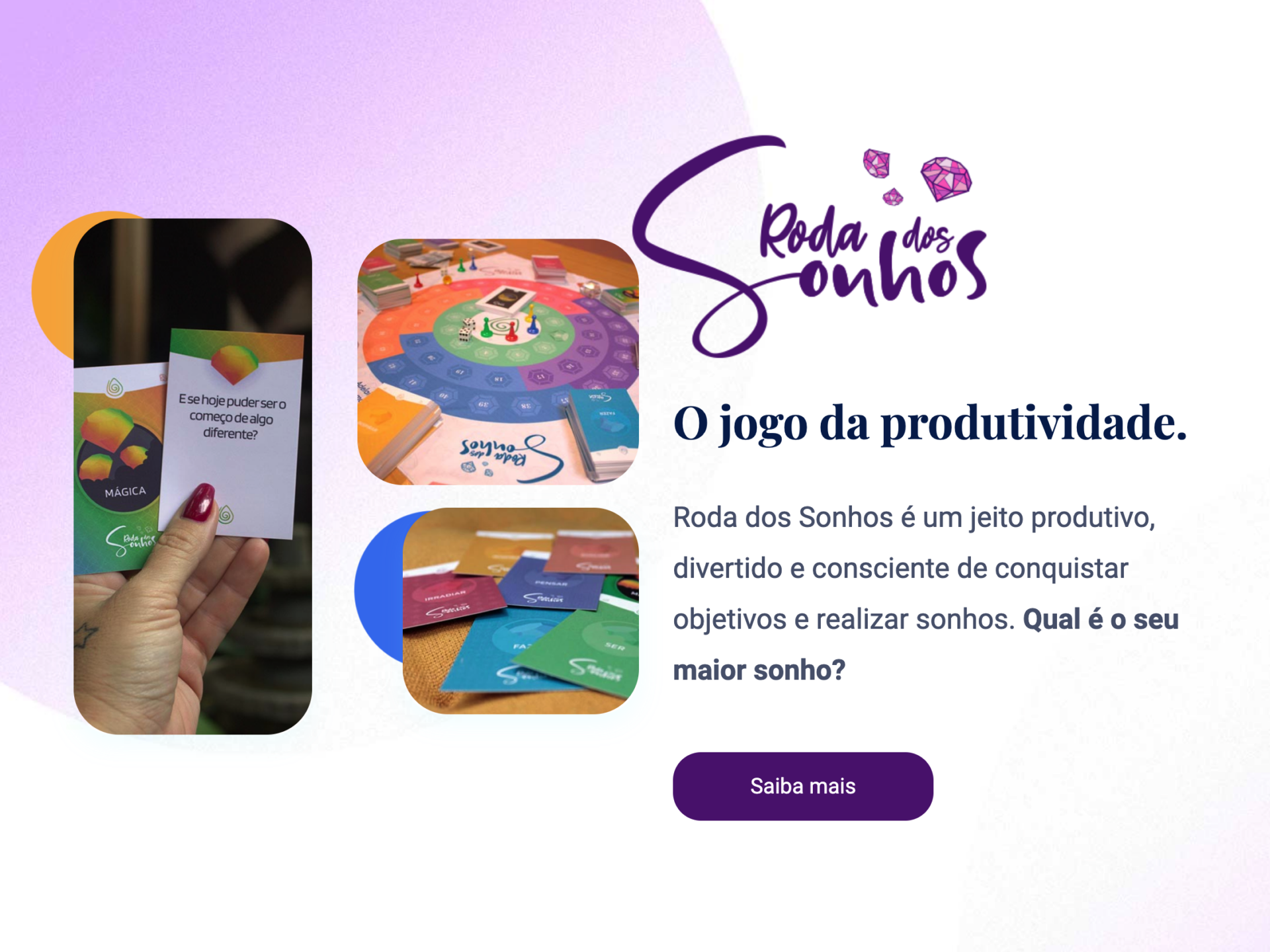 Site Roda dos Sonhos